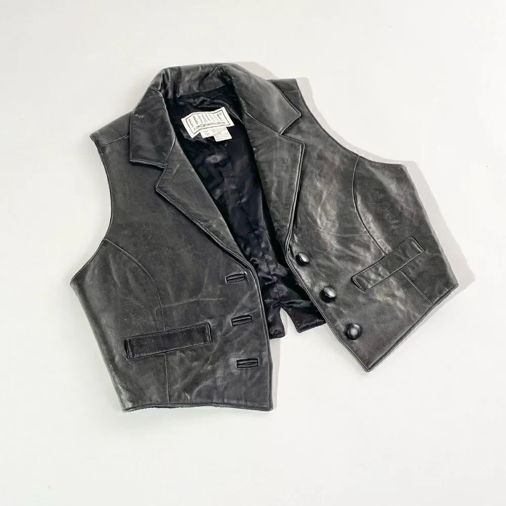Vintage BB Dakota Nordstrom leather vest